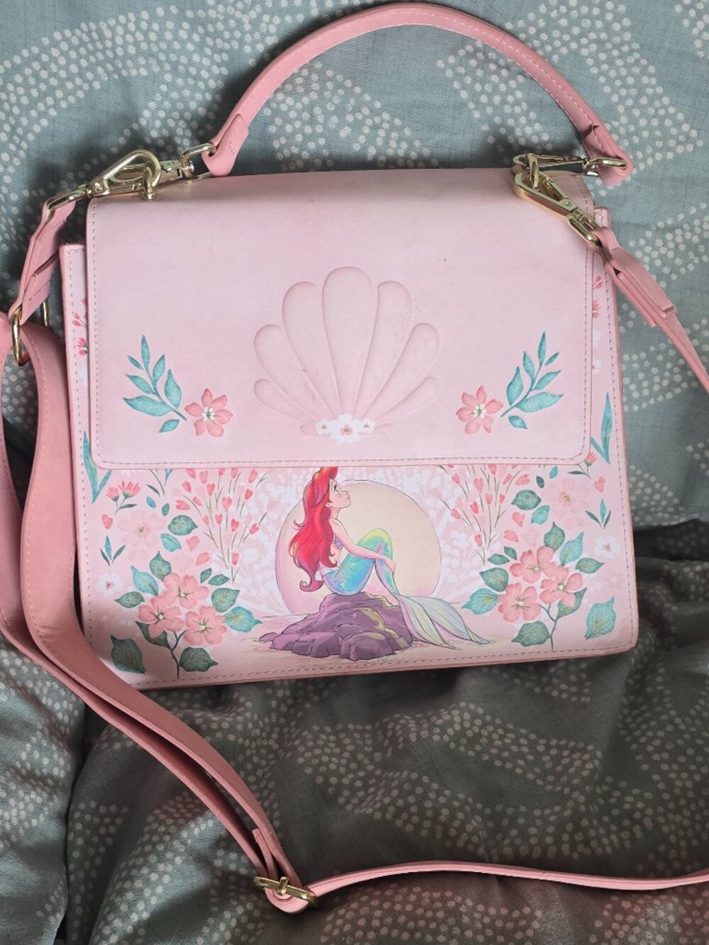 The Little Mermaid Loungefly purse